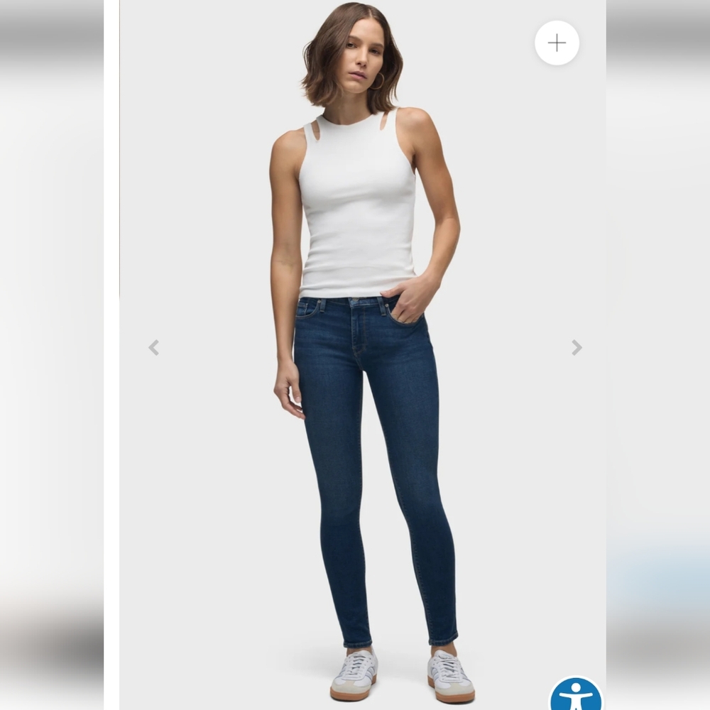 🌻Hudson Jeans Women's Deep Indigo Skinny Jeans